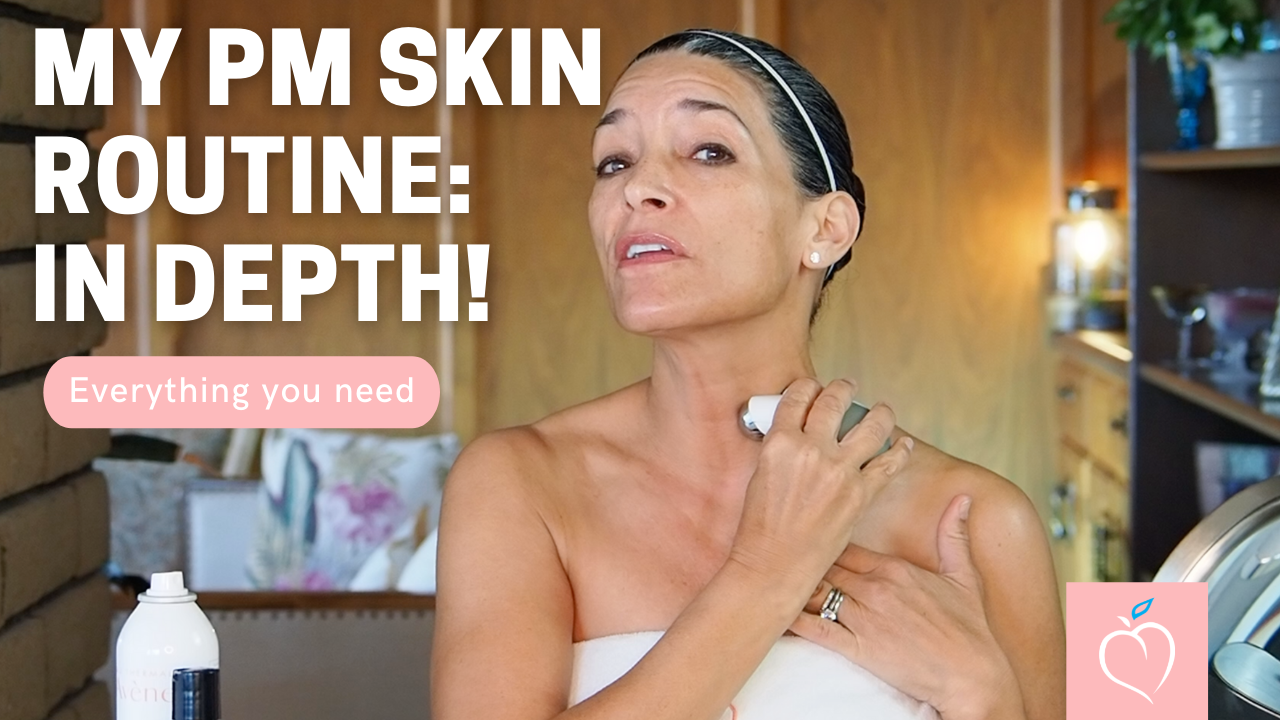 Peaches Skin Care Evening Routine!