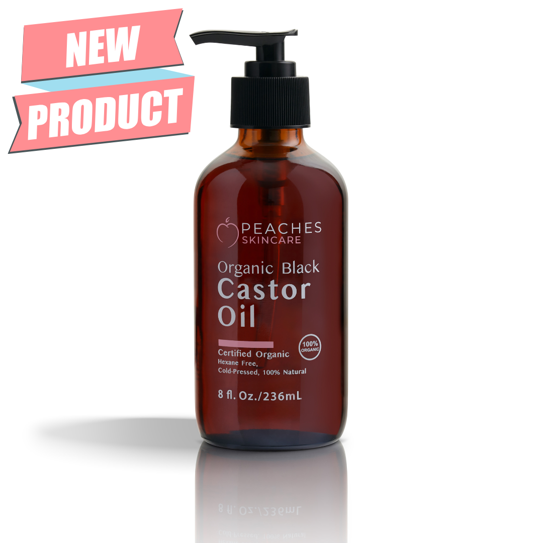 Organic Black Castor Oil - 8oz