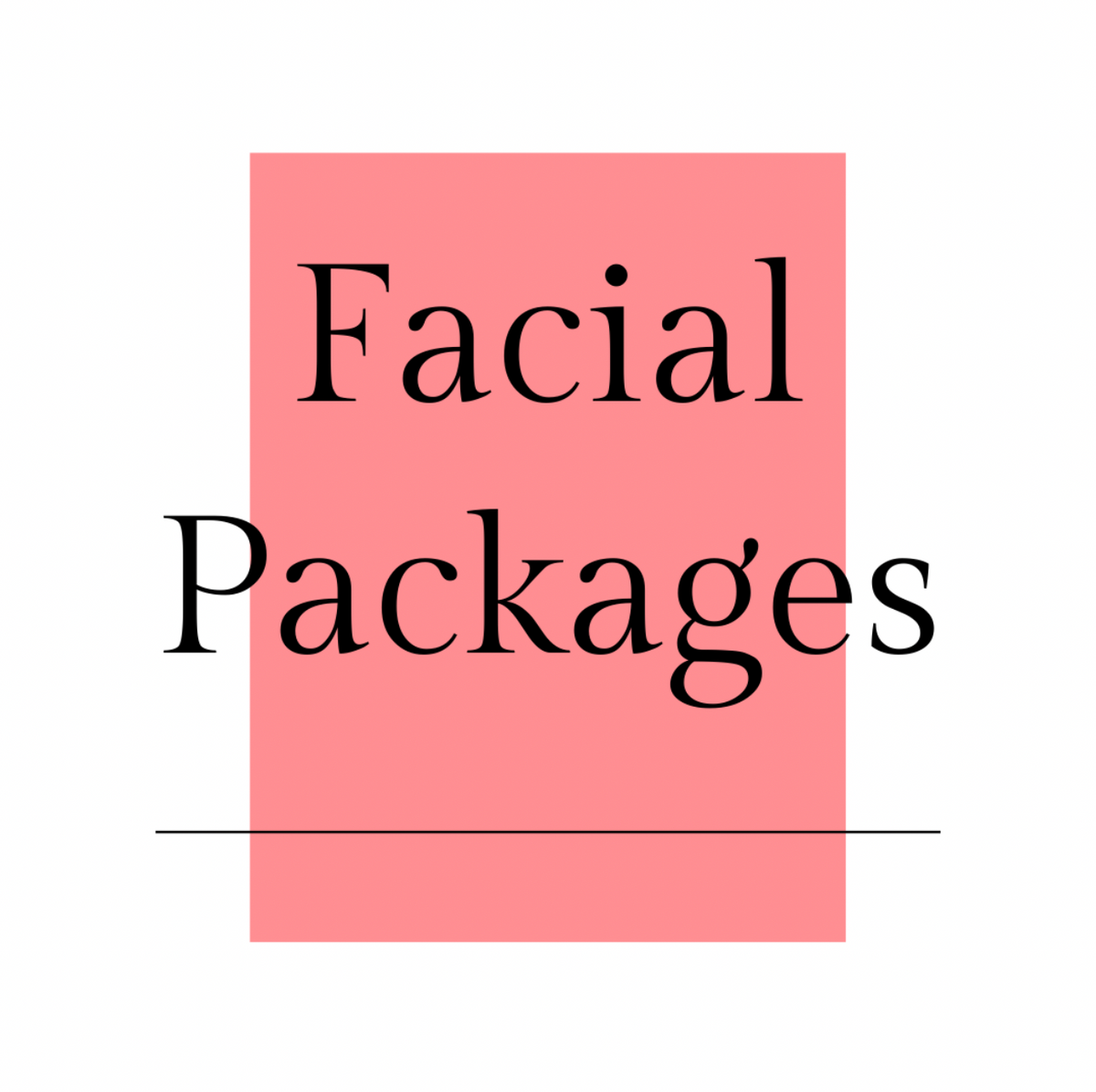 Peaches Facial Packages